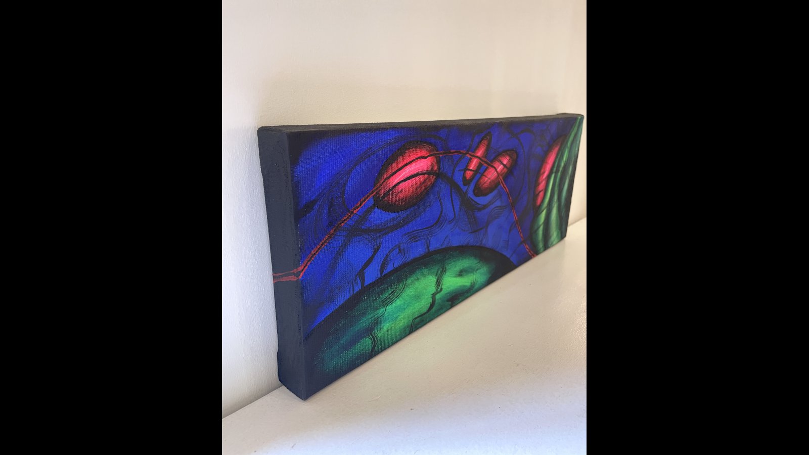 Red Link > Peintures Tentures VeronilO > Peinture sur Chssis de VeronilO