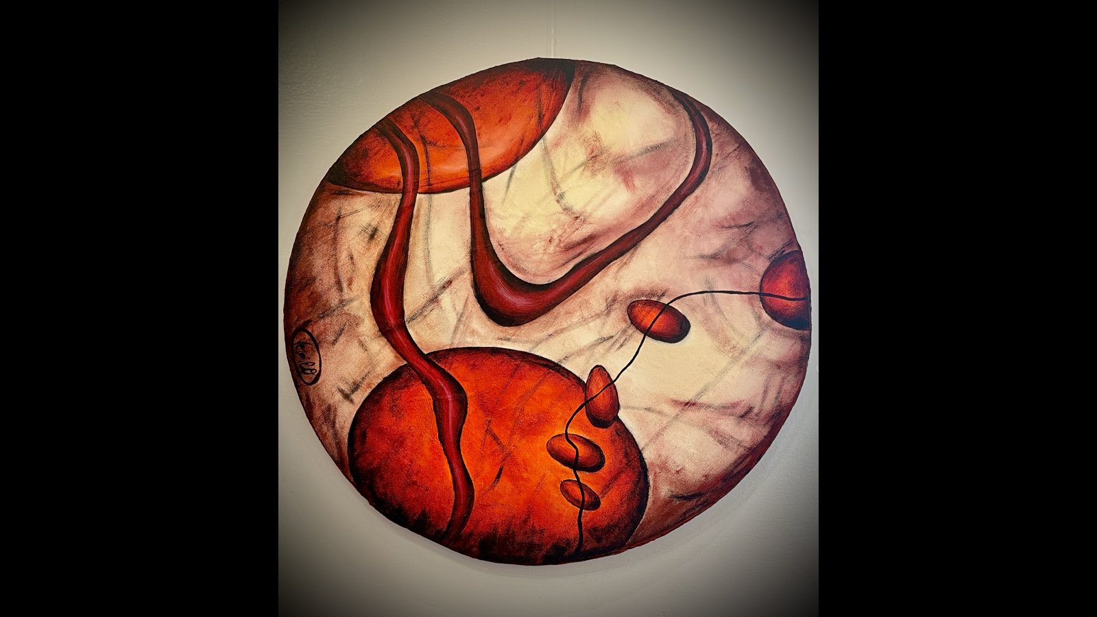 Genesis et Shadows of Orange Moons > Peintures Tentures VeronilO > Peintures Gyroli de VeronilO