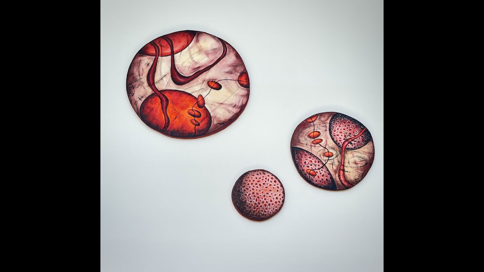 Genesis et Shadows of Orange Moons > Peintures Tentures VeronilO > Peintures Gyroli de VeronilO