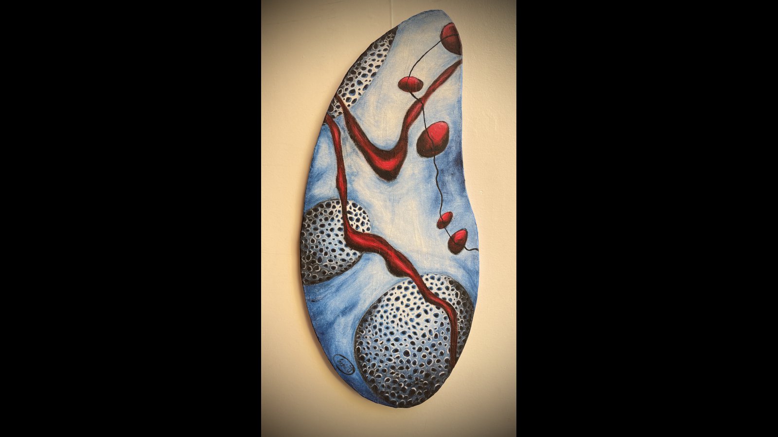 Shadows of Blue Moons - 3 Gyrolis > Peintures Tentures VeronilO > Peintures Gyroli de VeronilO