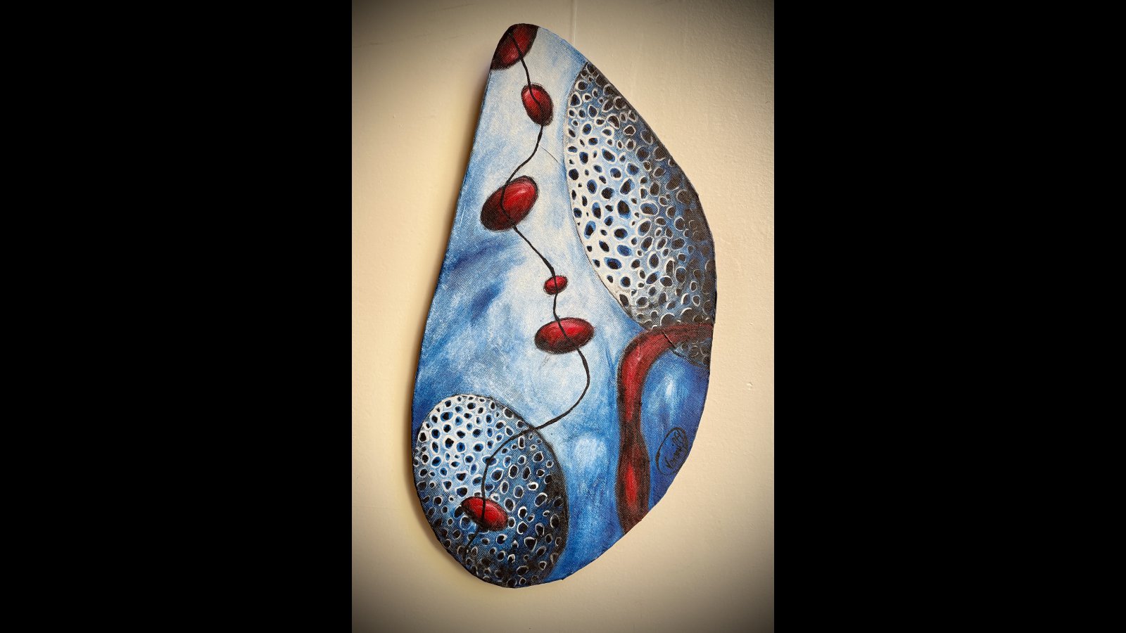 Shadows of Blue Moons - 3 Gyrolis > Peintures Tentures VeronilO > Peintures Gyroli de VeronilO